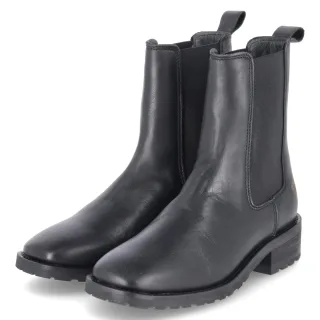 Apple of Eden Chelsea Boots VASTI 1 - Gr. 40 - Schwarz - Glattleder