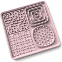FELIXLEO Napf Silikon Schleckmatte für Hund Lick Mat Slow Feeder BPA-frei Rosa