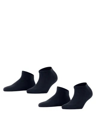 FALKE - FALKE Happy 2-Pack Damen dark navy - Gr. - 40.5
