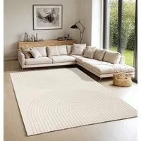 the carpet Teppich Elisa, rechteckig, Höhe: 12 mm, moderner Wohnzimmer Teppich, hohe Flordichte und angenehm weich
