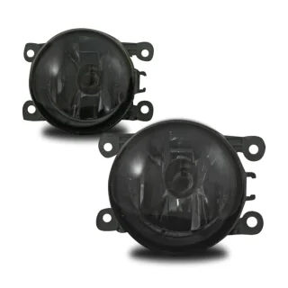 2x Nebelscheinwerfer NSW Klarglas SCHWARZ Links + Rechts SET für Peugeot Citroen