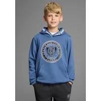 Bruno Banani Kapuzensweatshirt Hoodie mit Logo-Drucken für Jungen Für TEENS, Hoodie mit Logo-Drucken
