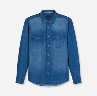 OLYMP - OLYMP Casual nürnberger blau - Gr. - M