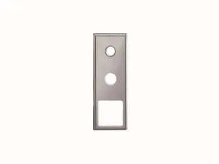 DALLMER Abdeckplatte zu 405 E/ 406 E, Edelstahl, 141705 141705
