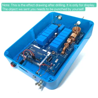 AT50 150W 1.9-54MHz HF Shortwave Automatic Antenna Tuner with Housing DIY AssembledATU100 ATU-100 Serious