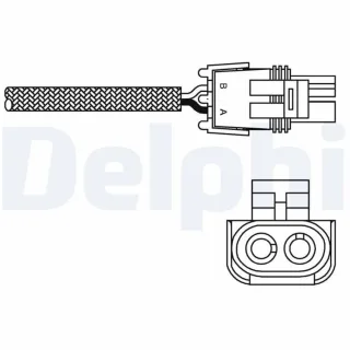 Delphi Lambdasonde Renault Clio Rapid Twingo