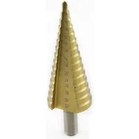 Falon-Tech Stufenbohrer HSS TIN Stufenbohrer Titan Schälbohrer Konusbohrer 4-32mm, (1-tlg)