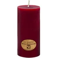 Kerzenfarm Hahn Formkerze Bienenwachs - Stumpenkerze rot 45x95mm