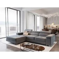 Masseno Ecksofa ELMA mit Schlaffunktion L-Form, Sofa mit Bettkasten