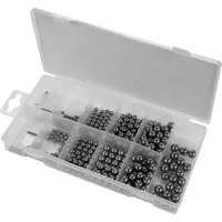 Yato Werkzeugset Stahlkugel-Set, 470 Stück