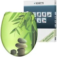 Schütte WC-Sitz Stone, Duroplast, mit Absenkautomatik und Schnellverschluss