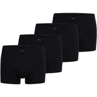 TOM TAILOR Boxershorts Texas (Packung, 4er Pack) bequem, basic, eng, atmungsaktiv, mit Logo, breiter Bund, Baumwollmix