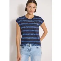 CECIL T-Shirt mit Leo-Streifen