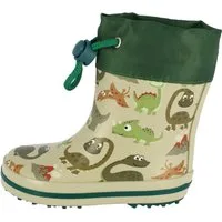 Beck Kleinkinder Gummistiefel Schnappi mit Warmfutter Gummistiefel leichtes Warmfutter