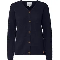 OXMO Cardigan OXHelga Damen Feinstrick Cardigan/Strickjacke