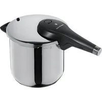 WMF Schnellkochtopf Perfect Premium, 6,5 Liter Dampfkochtopf, Edelstahl, All-in-One-Bedienknopf, Kochanzeige, Sicherheitssystem