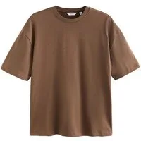 Next T-Shirt Schweres T-Shirt im Relaxed Fit (1-tlg)