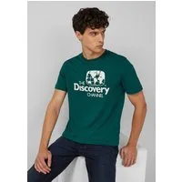 s.Oliver Kurzarmshirt T-Shirt T-Shirt mit Discovery™-Print