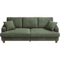 ToteBox 3-Sitzer Bequeme Cord Loveseat Sofa mit Federkissen für Wohnzimmer, Büro Couch