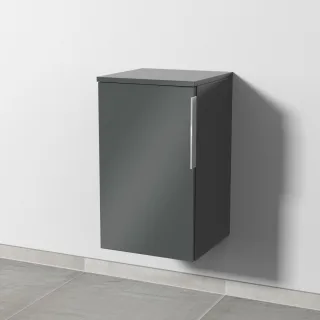 Sanipa 3way Unterschrank mit 1 Tür, Anthrazit-Glanz, UF13879 UF13879