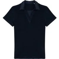 Native Spirit Poloshirt Umweltfreundliches Damen-Polohemd aus Frottee
