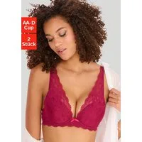 petite fleur by Lascana Push-up-BH (Packung, 2 Stück) mit Bügel, im attraktiven Doppelpack, sexy Dessous