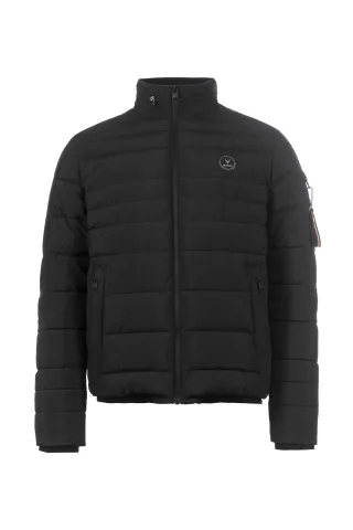 squesto - Steppjacke black - Gr. - XL