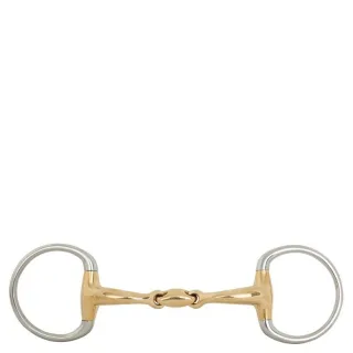 Gebiss BR Olivenkopf doppelt gebrochen Soft Contact, 16mm
