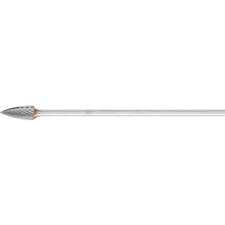 PFERD TOOLS Hartmetall Frässtift Spitzbogen SPG Z5 universal fein mit Stahllangschaft - 21222757