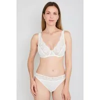 JOOP! Tanga Beautiful florale Spitze, Stretch-Bund, elastisch