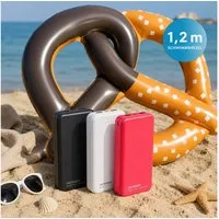 OUTMARK SWIFTER 20.000mah, 2x USB-A Ausgang, 1x USB-C Ladeeingang Akku Powerbank 20000 mAh, Fast Charge 2 x 2,4A