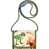 COPPENRATH DIE SPIEGELBURG Brustbeutel Brustbeutel Dino - Dino Friends - Kinder (Set, 1-tlg., 1), mit Klarsichtfach und abnehmbarer Kordel