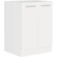 Küchen-Preisbombe Unterschrank 60 cm Küche EKO White Weiss matt Küchenzeile Küchenblock Einbauküche