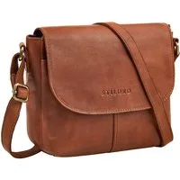 STILORD Handtasche "Elowen" Stylishe Kleine Echtleder Umhängetasche für Damen