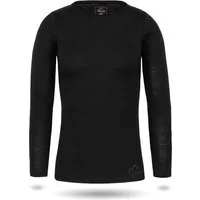 normani Langarmshirt Damen Merino Langarm-Shirt Mandurah Ski-Unterwäsche Rundhals Merino Pullover Unterhemd - 100 % Merinowolle