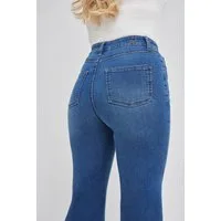 wonderjeans Straight-Jeans High Waist Straigth mit Stretch
