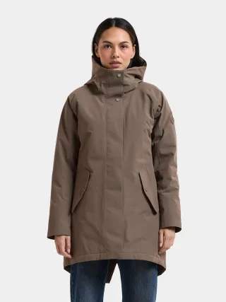 Didriksons - Alana Parka mocha brown - Gr. - 46