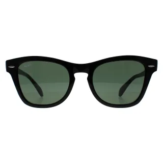 Ray-Ban Rectangle Unisex Schwarz Grün RB0707S