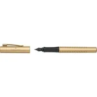 Faber-Castell Füllfederhalter Faber Castell Grip Füller Feder B Gold Soft Griffzone Edelstahlfeder