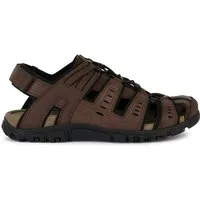 Geox GEOX S.STRADA, Sandaletten, Braun, Herren Sandalette
