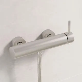Steinberg Serie 100 Brausearmatur Aufputz, brushed nickel, 100 1220 BN 100 1220 BN