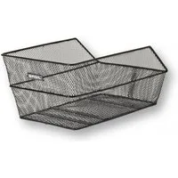 Basil Fahrradkorb Basil Hinterradkorb Cento für Schultasche 39x24x21cm schwarz engmaschi