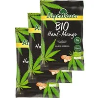 Alpenbauer Süßigkeit, Alpenbauer Bio Hanf Bonbons mit Mango Glutenfrei 90g 3er Pack