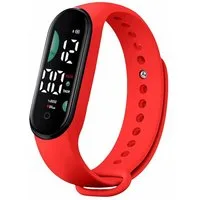 Taffstyle Quarzuhr Digitale Armbanduhr Silikon LED Sportuhr Gummi Kinderuhr Unisex bunt, (Unisex Silikonuhr mit LED Anzeige geeignet als Geschenkidee für Weihnachten Geburtstag und besondere Anlässe)