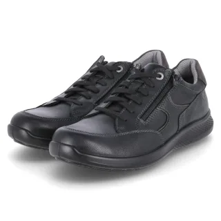 Jomos Halbschuhe - Gr. 41 - Schwarz - Glattleder