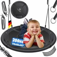KESSER Nestschaukel, Nestschaukel Tellerschaukel Hängeschaukel Rundschaukel