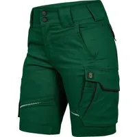 Leibwächter Arbeitsshorts Damen Flex-Line Arbeitsshort mit Reflektoren und femininer Passform (Arbeitskleidung für Handwerk, Garten oder Freizeit, mit Cargotasche) Kurze Stretch Cargoshorts mit elastischem Bund