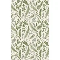 Euroshowers GmbH Duschvorhang Gewürzmotive Grün 180 × 200 cm Polyester mit 12 Ringen Breite 180 cm