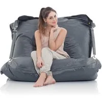Smoothy Sitzsack SMOOTHY XXL Nylon Sitzsack 420D - Indoor & Outdoor Lounge Sitzkissen (Riesensitzsack, Sitzkissen Bean-Bag Sessel), für Kinder & Erwachsene