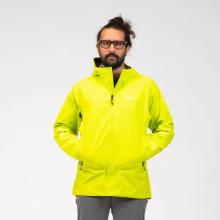 SALEWA - Croda 3 Layers Powertex Jacke Herren - Grün (Gr.54)